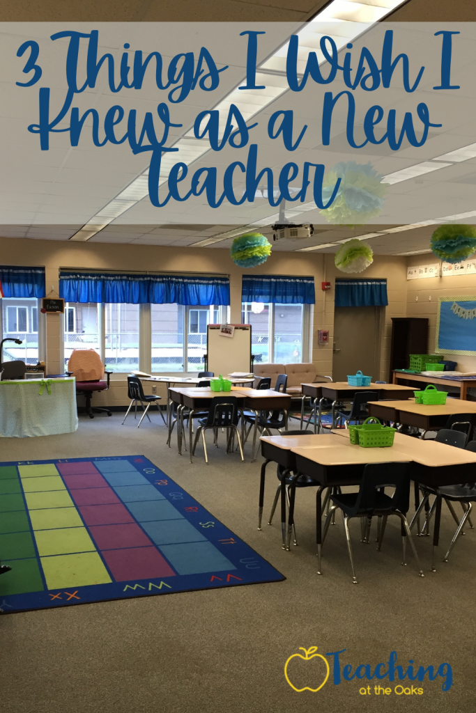 new teacher classroom