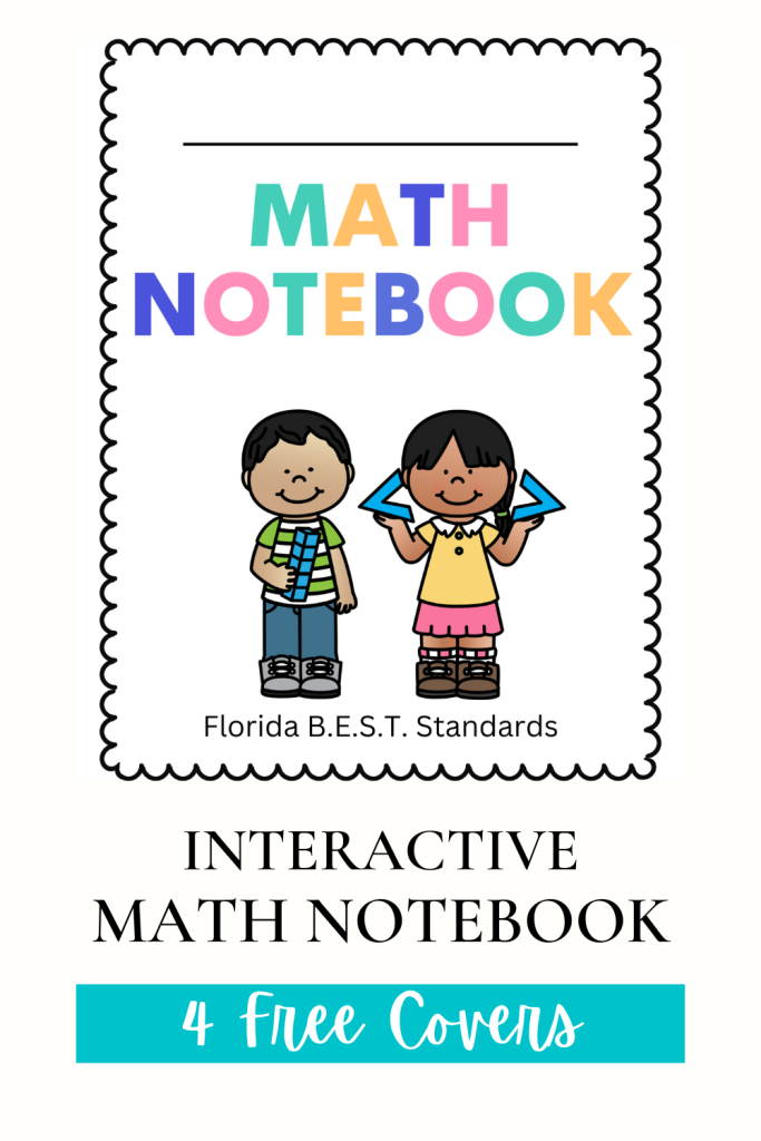 4 Interactive Math Notebook Covers