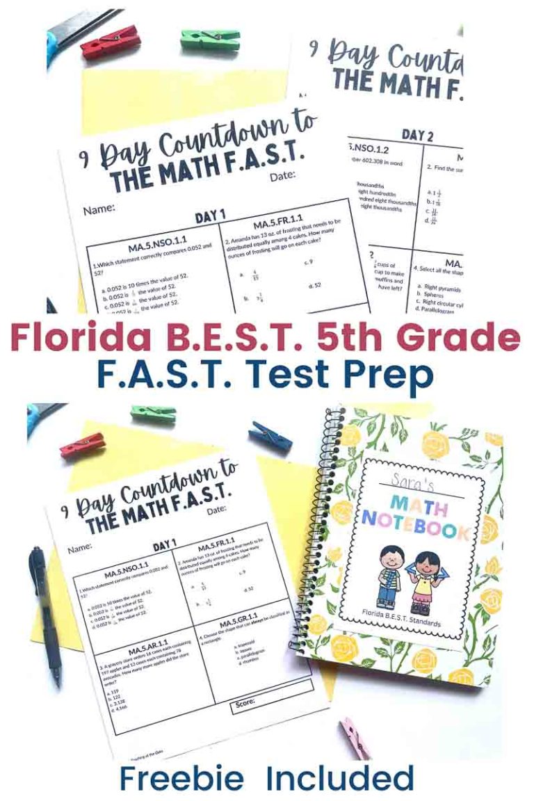 5th Grade Florida FAST Assessment Review